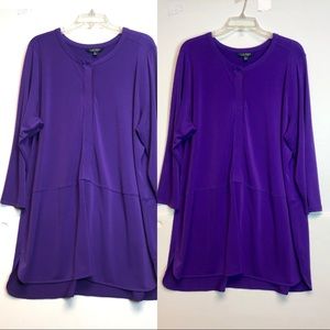 Women tunic/dress by Lauren Ralf Lauren , XXL 👑Purple